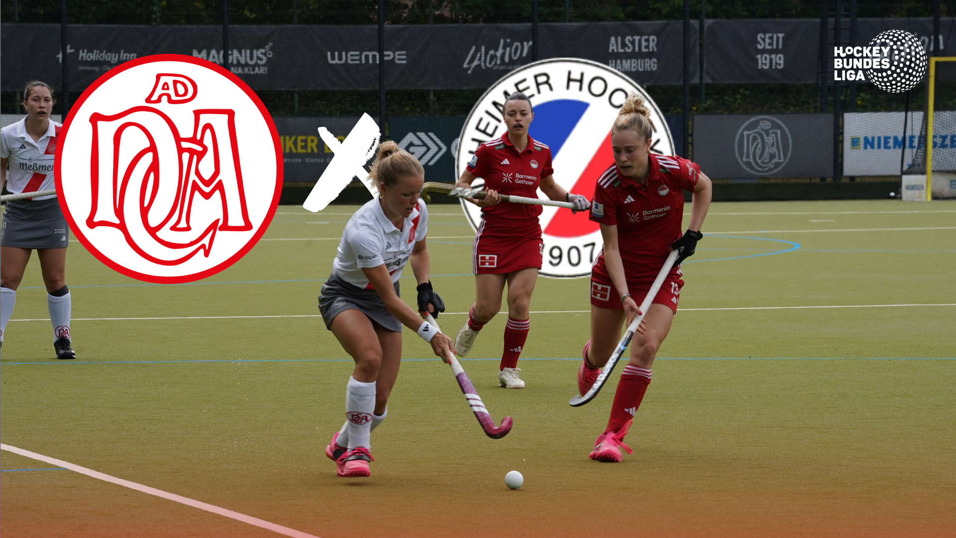 1.⁠ ⁠Damen vs. Mannheimer HC